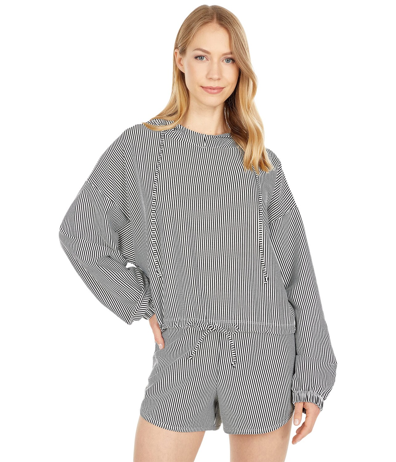 

Худи YEAR OF OURS, Seersucker Pullover, Серый, Худи YEAR OF OURS, Seersucker Pullover