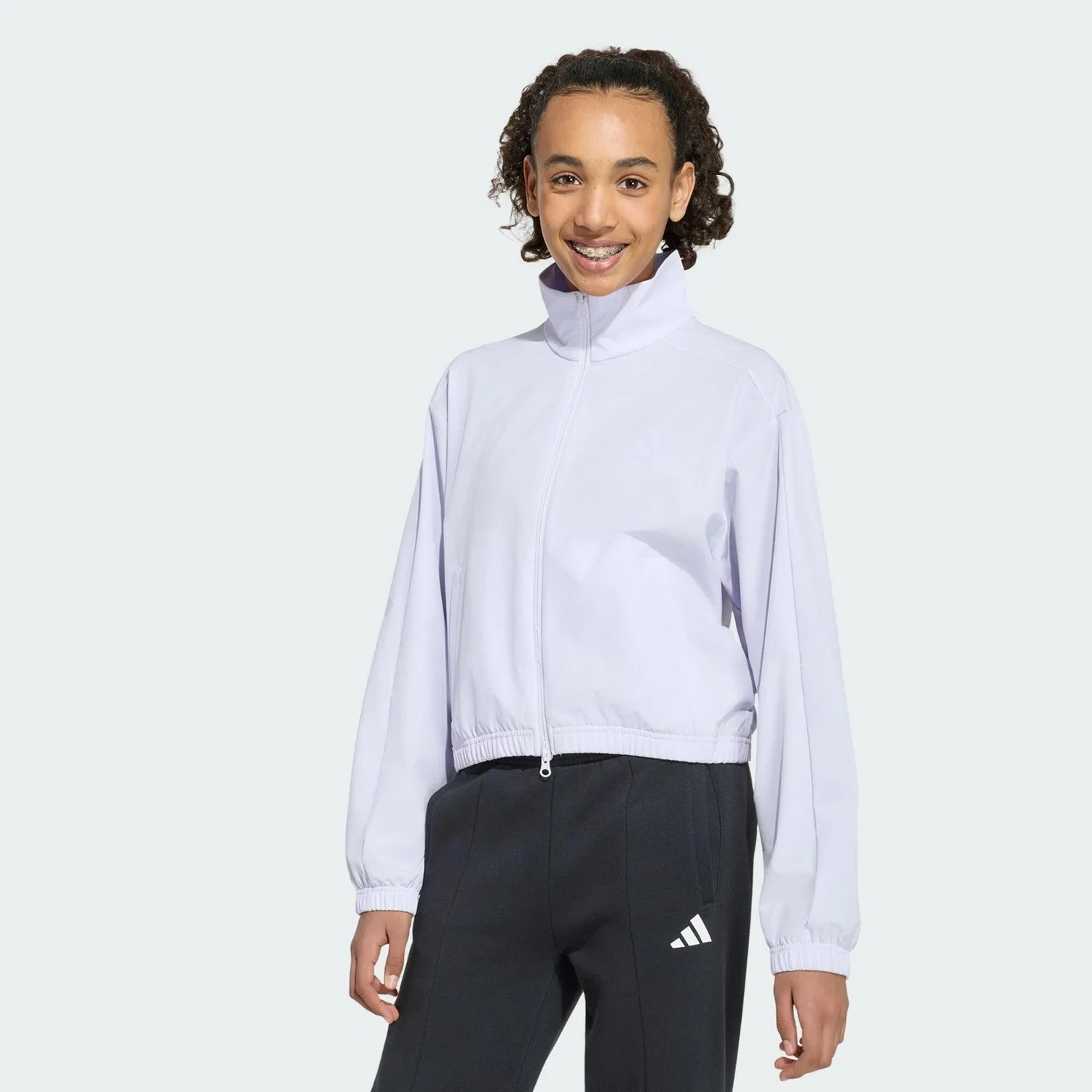 Детская куртка с технологией Climacool Sport Icons Adidas, Violett