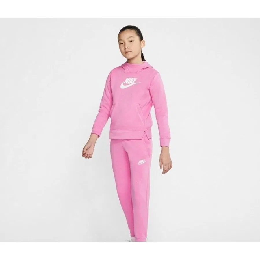 Детский спортивный свитшот с принтом Nike DJ0688-684, Розовый — фото 2