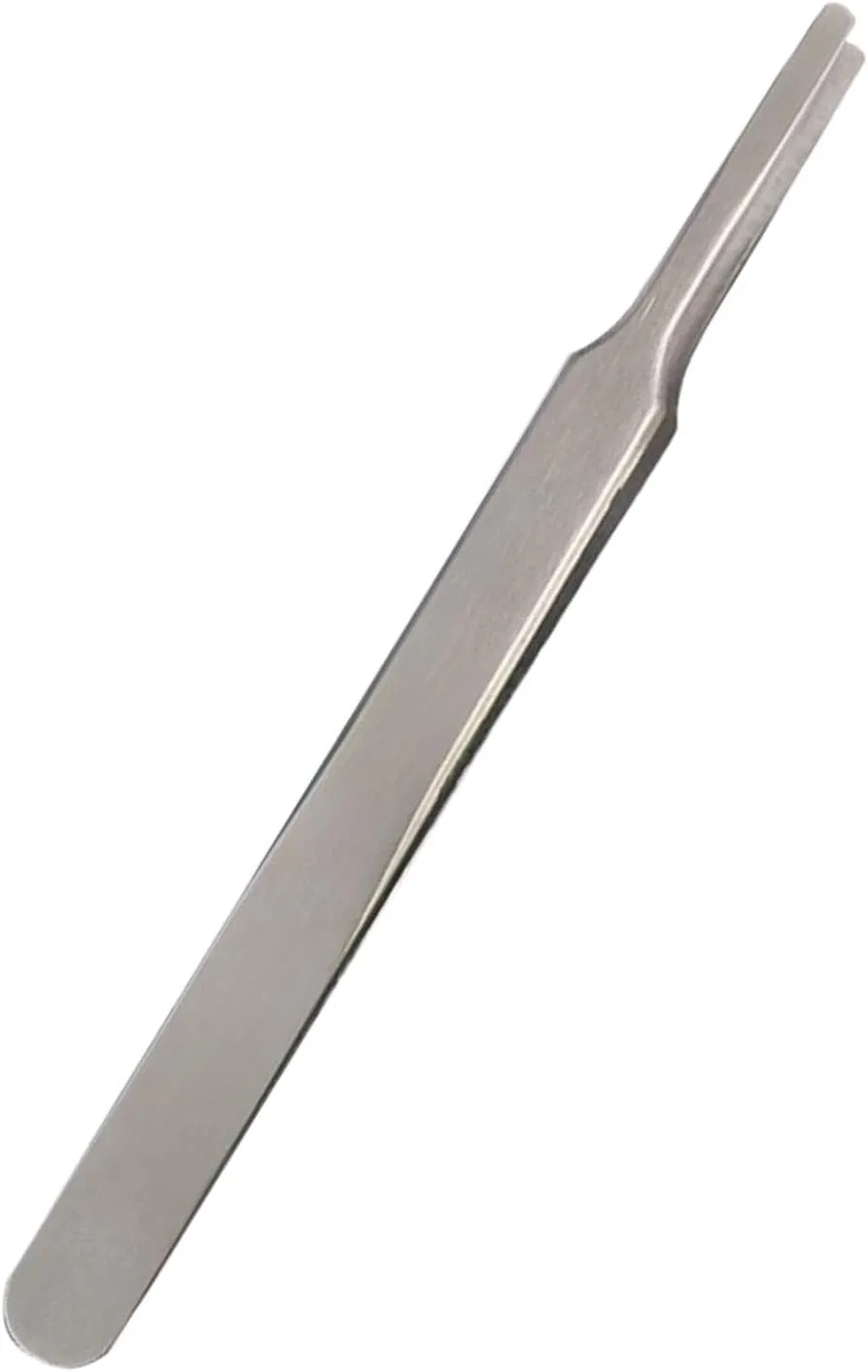 Пинцет для ресниц из нержавеющей стали, 11.6 см, Grundfarbe Generic