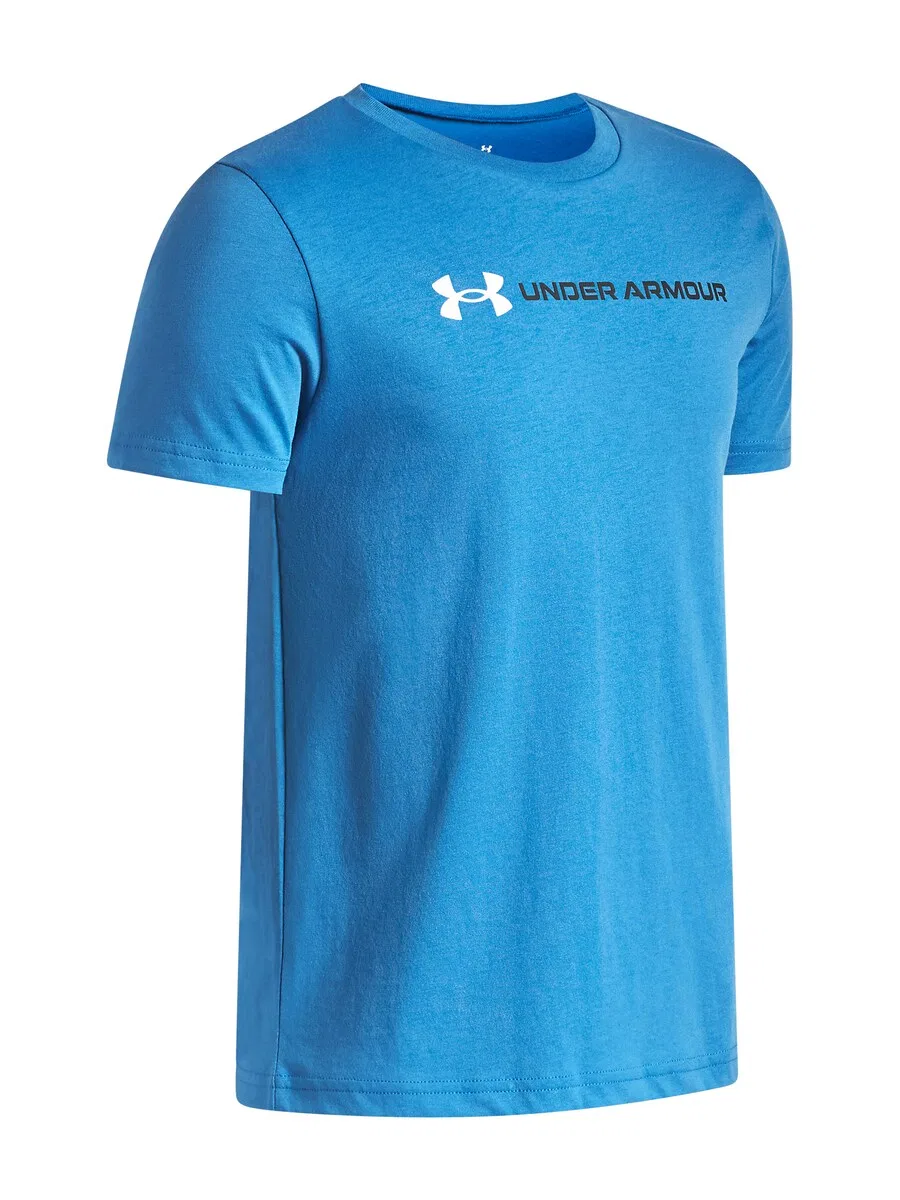 Спортивная футболка UNDER ARMOUR синего цвета — фото 4