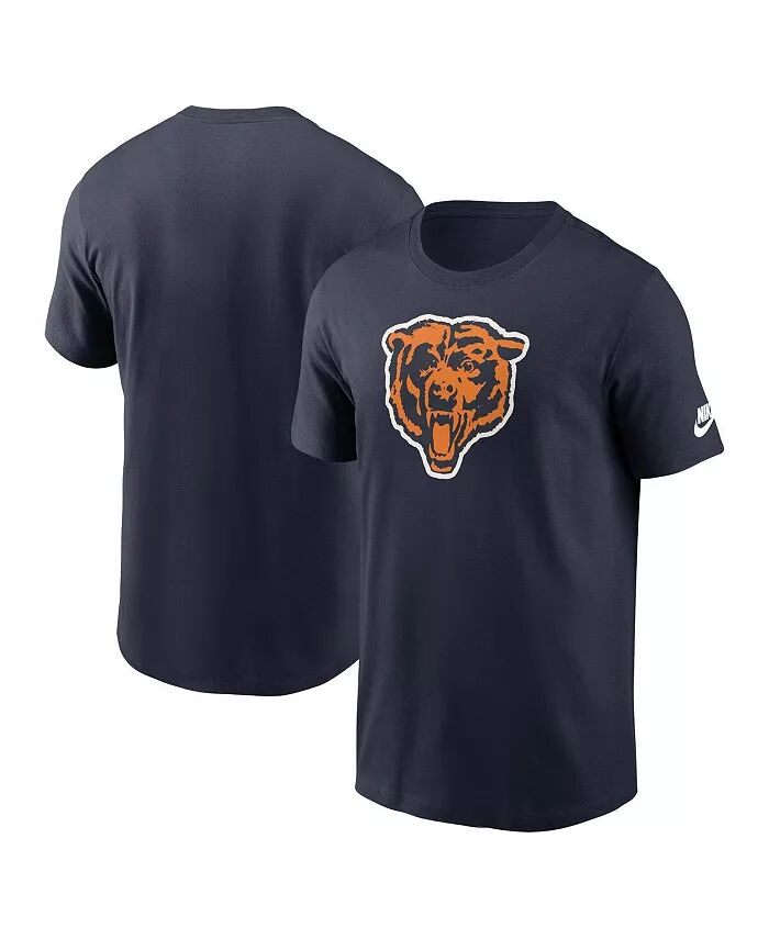 

Футболка мужская темно-синяя Chicago Bears Rewind Logo Essential Nike