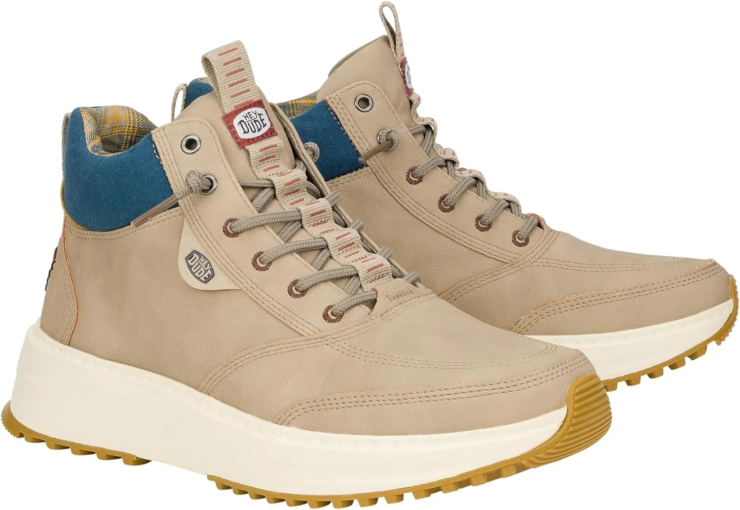 

Мужские ботинки HEYDUDE Tahoe Classic до щиколотки, серый