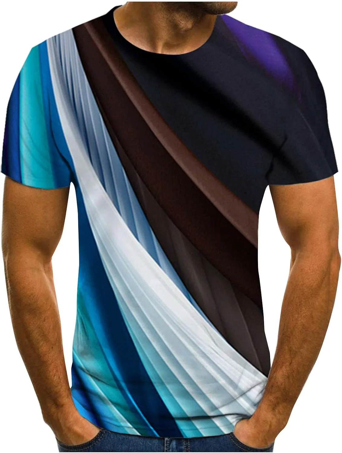 Мужская футболка с коротким рукавом Light Blue