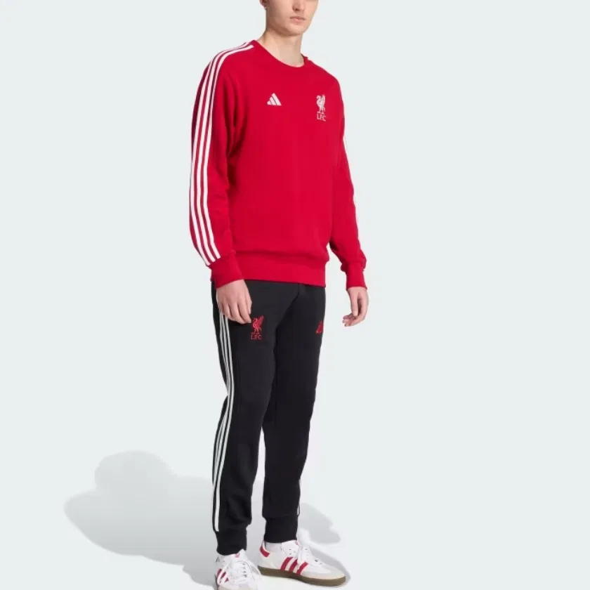 Футбольные штаны, модель Liverpool FC DNA, Adidas, Black — фото 4