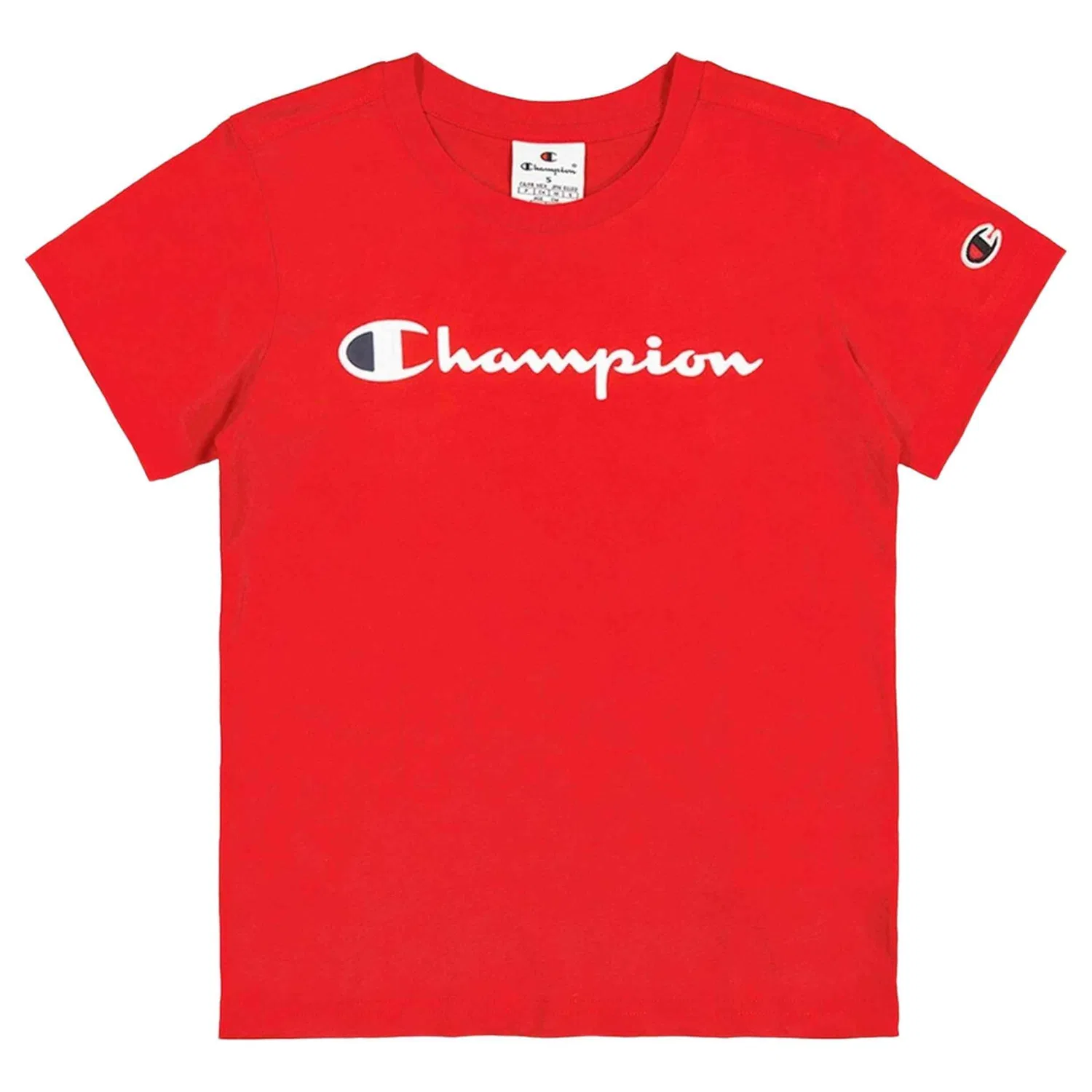 Детская футболка с коротким рукавом Champion 306879-RS069, Красный