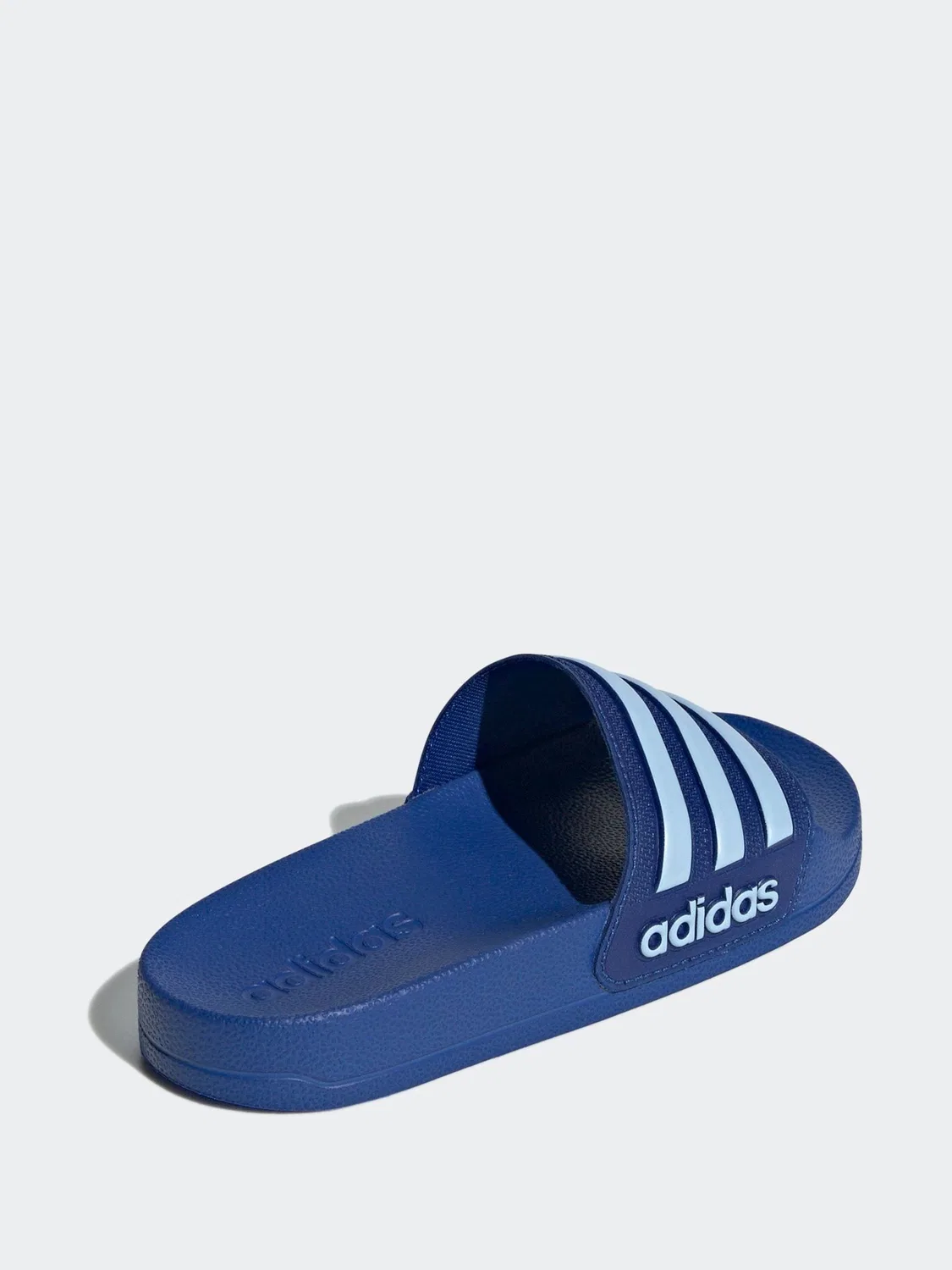 Сандалии-слайды Adilette Kids adidas, синие — фото 4