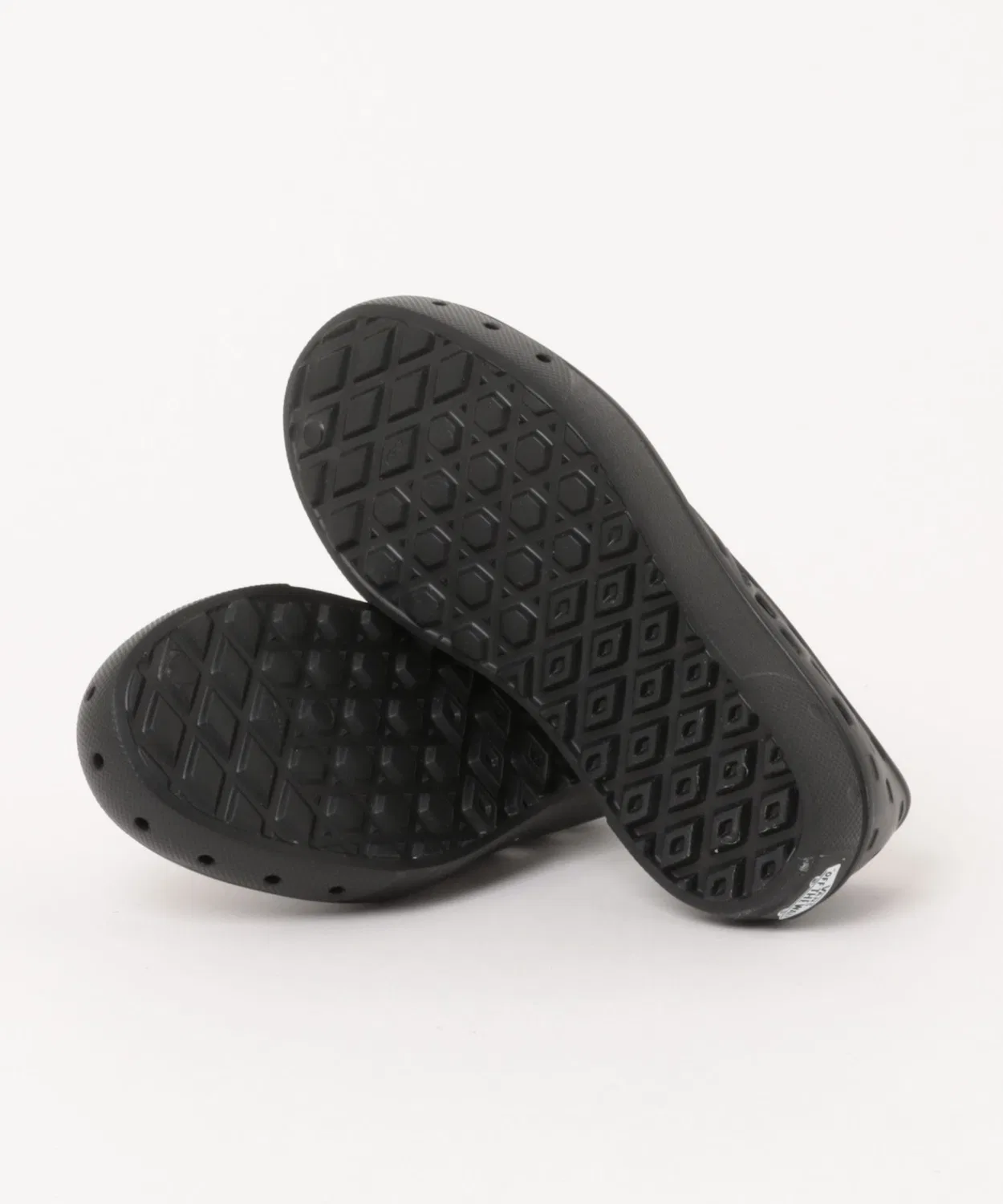 Детские шлепанцы-слипоны с принтом VANS Slip-On TRK, Black — фото 3
