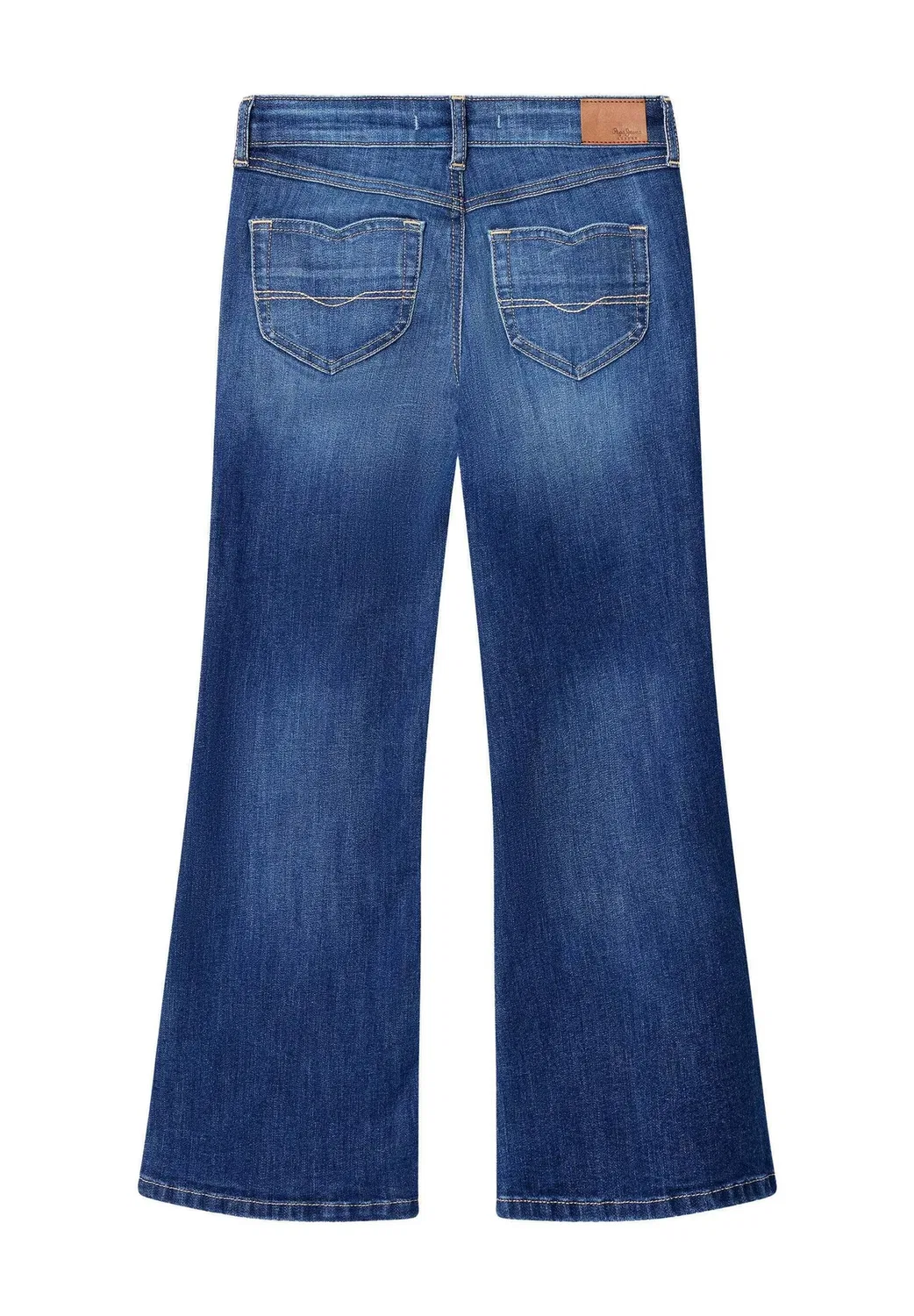 Узкие джинсы Willa винтажного синего цвета - джинсы-клеш Pepe Jeans, Denim — фото 2