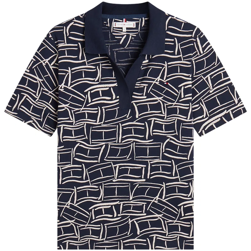 Рубашка-поло женская Tommy Hilfiger, Navy Blue