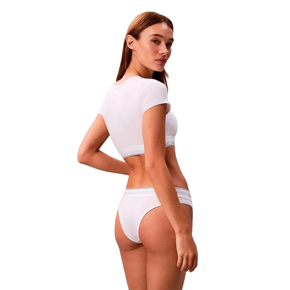Спортивный бюстгальтер Calvin Klein, белый — фото 4