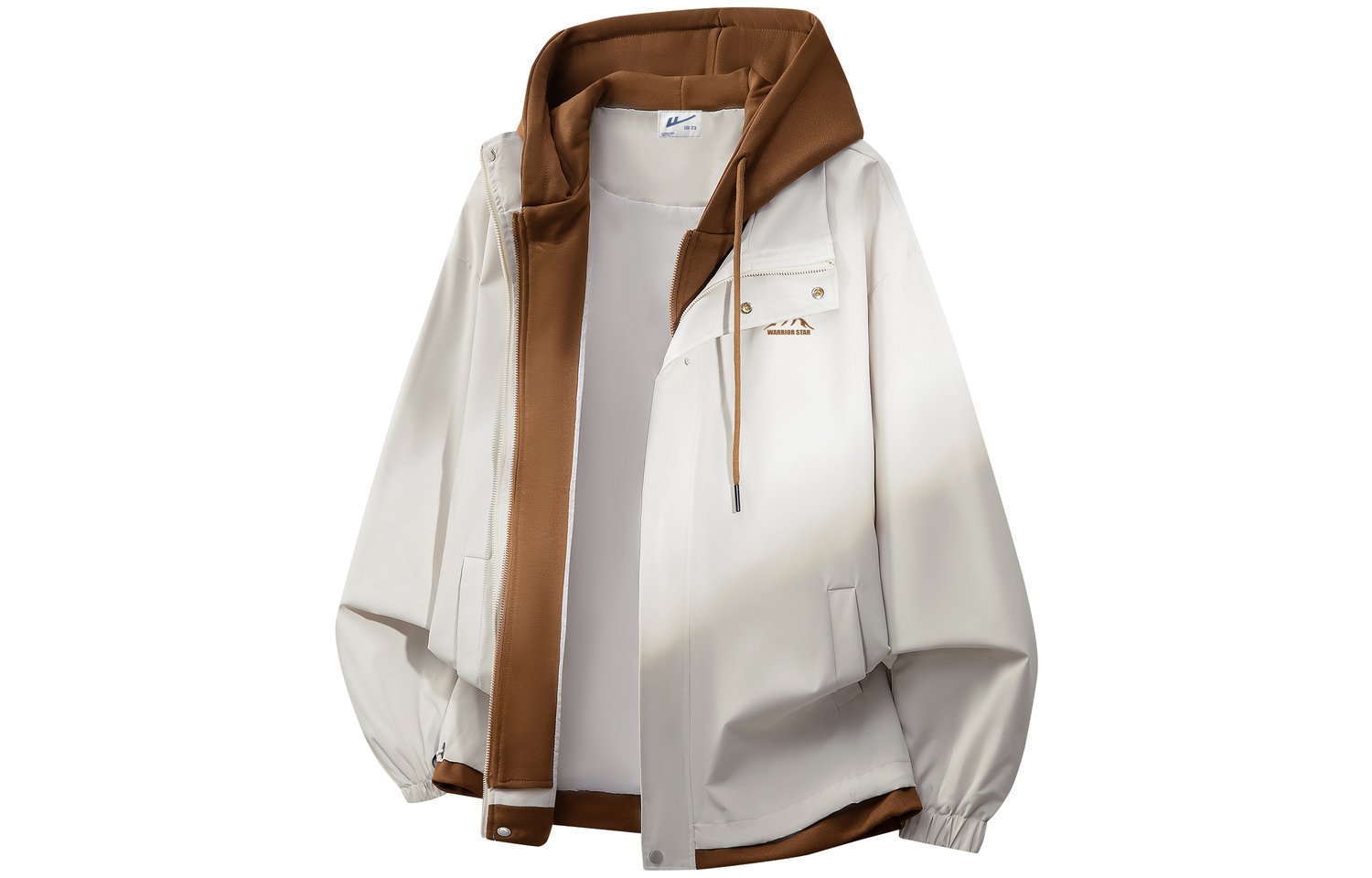 

Куртка Unisex Hooded Moderate WARRIOR, хаки coffee