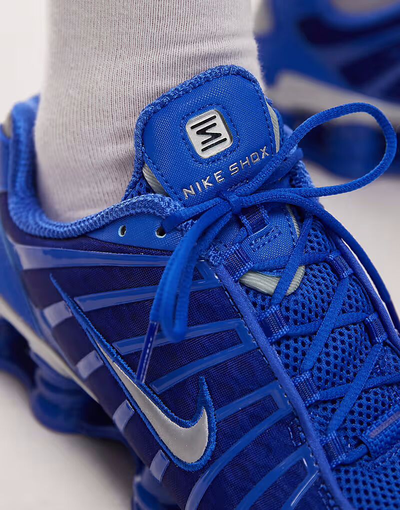 Кроссовки Shox TL синего цвета Nike — фото 3