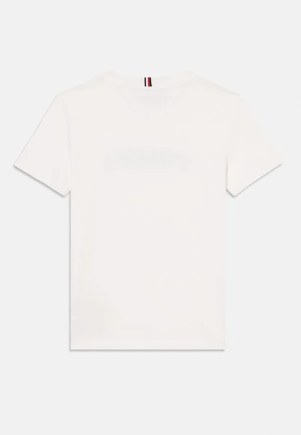 Футболка с принтом логотипа футболка с принтом Tommy Hilfiger, White — фото 2