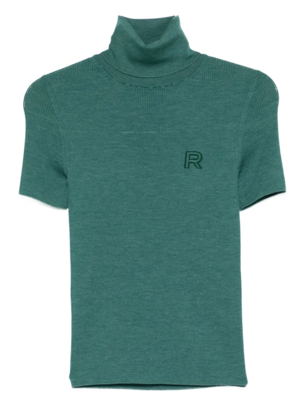 

Водолазка с нашивкой-логотипом Rochas, зеленый