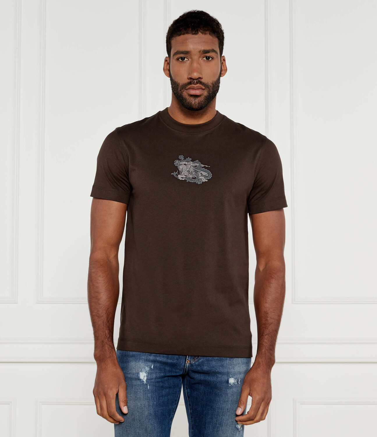 

Футболка Burberry Regular Fit, коричневый
