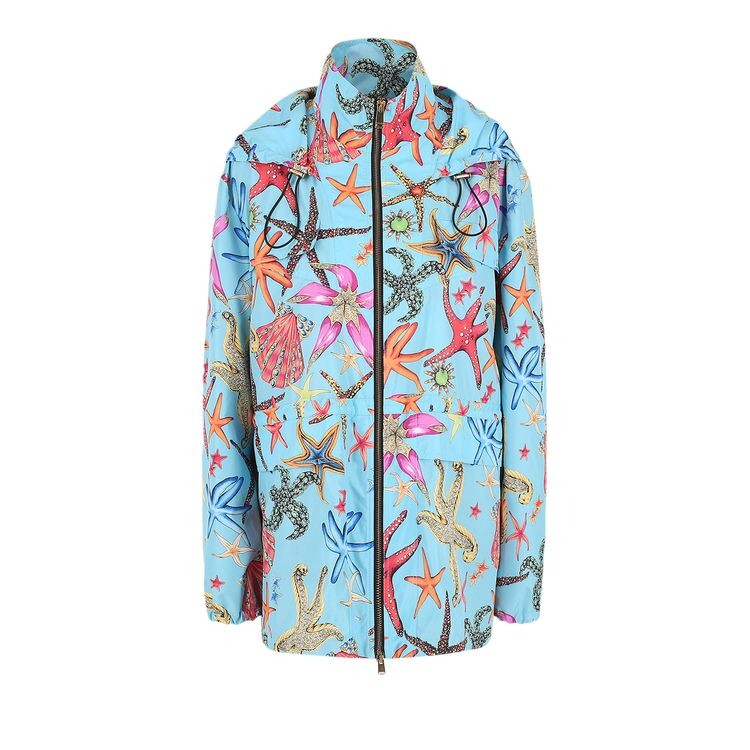 

Куртка Versace Lightweight Jacket Blue, синий