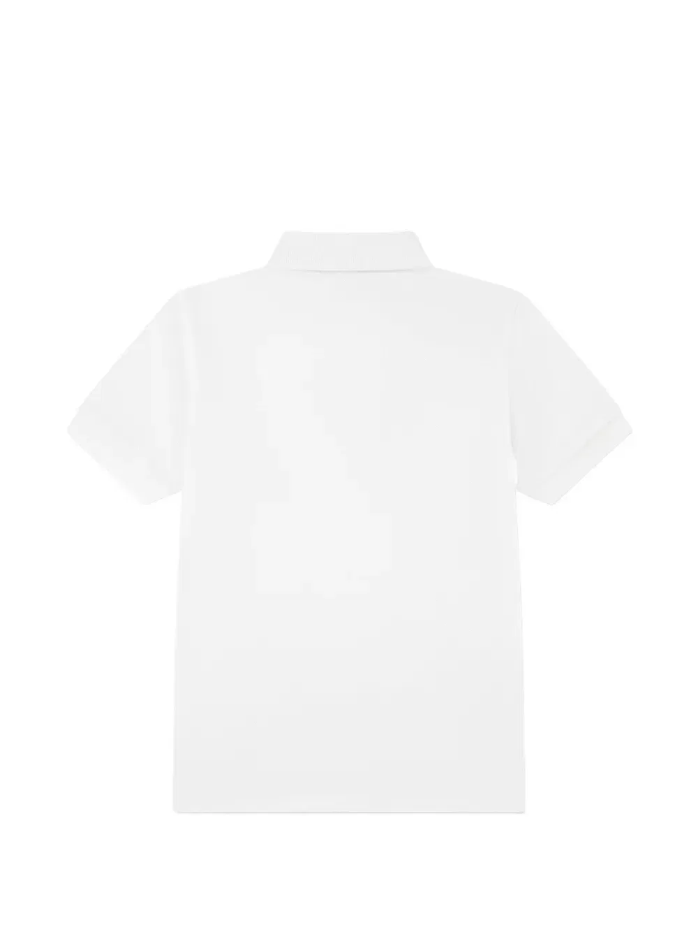 Рубашка-поло с коротким рукавом Lacoste Kids, белый — фото 2