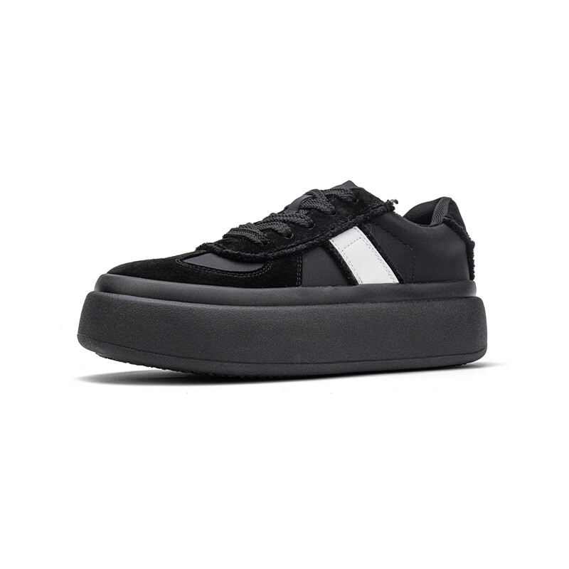 

Кеды Help Skateboard Shoes Women's Low-Top, черный
