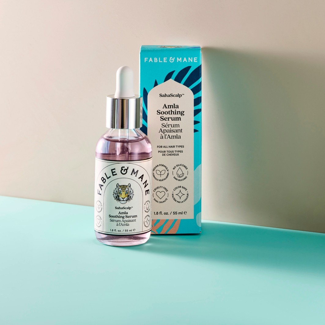 Сыворотка для волос sahascalp amla smoothing serum Fable Mane, объем 55 мл — фото 3