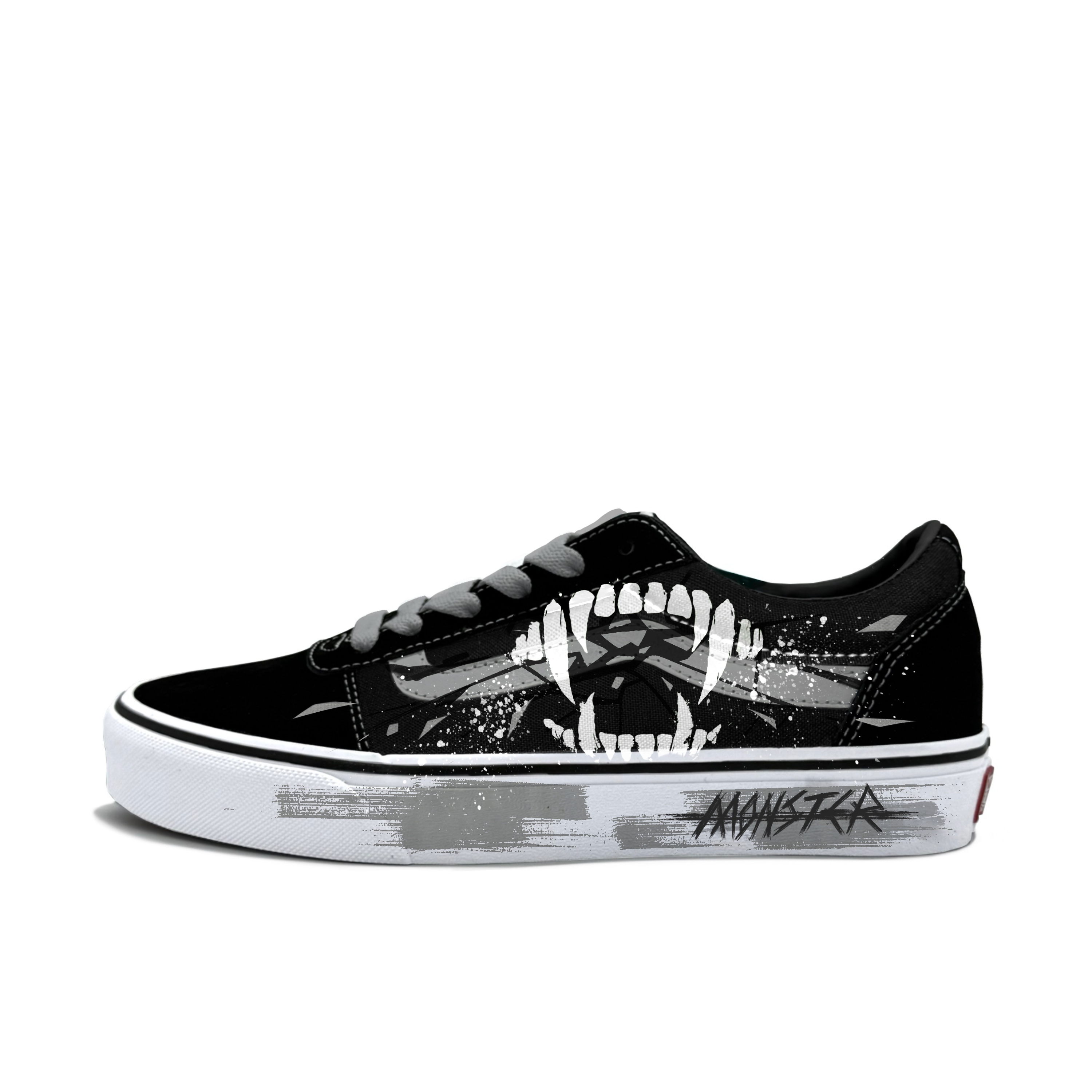 

Износостойкие низкие кроссовки Ward для скейтбординга, мужские, серые Vans, Gray