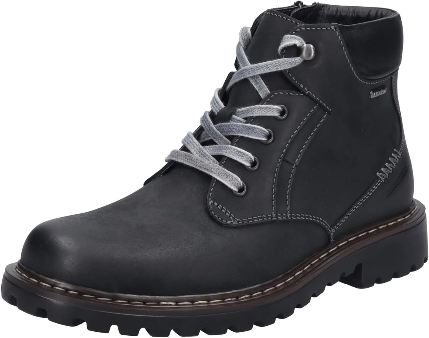 Мужские ботинки Josef Seibel на шнуровке Chance 39 Calf Boots - Botinki - Мужчины - Ботинки-Chucka - Ботинки ботинки на шнуровке с застежкой молнией, черный