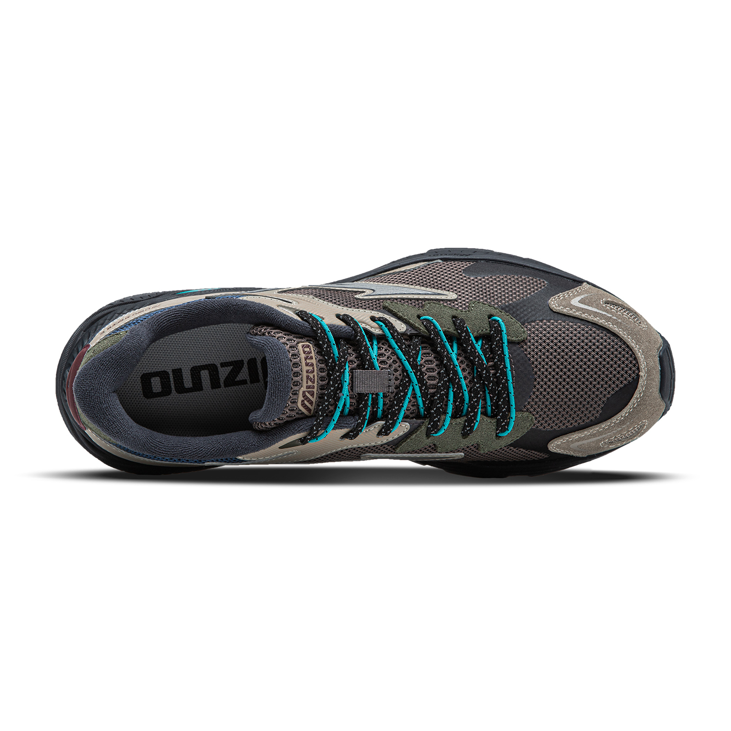 Mizuno Кроссовки Racer S Low Top Unisex Iron Tower Gray в цвете Iron Tower Gray/Aluminum/Ebony Gray/Kigor/Black, цвет Iron Tower Gray/Aluminum/Ebony Gray/Kigor/Black — фото 4