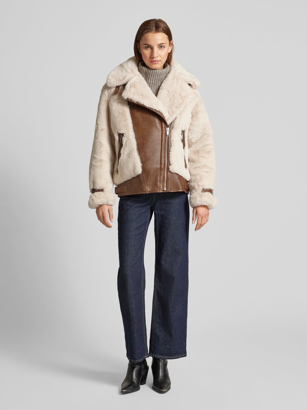 

Куртка с воротником-стойкой THE KOOPLES, экрю