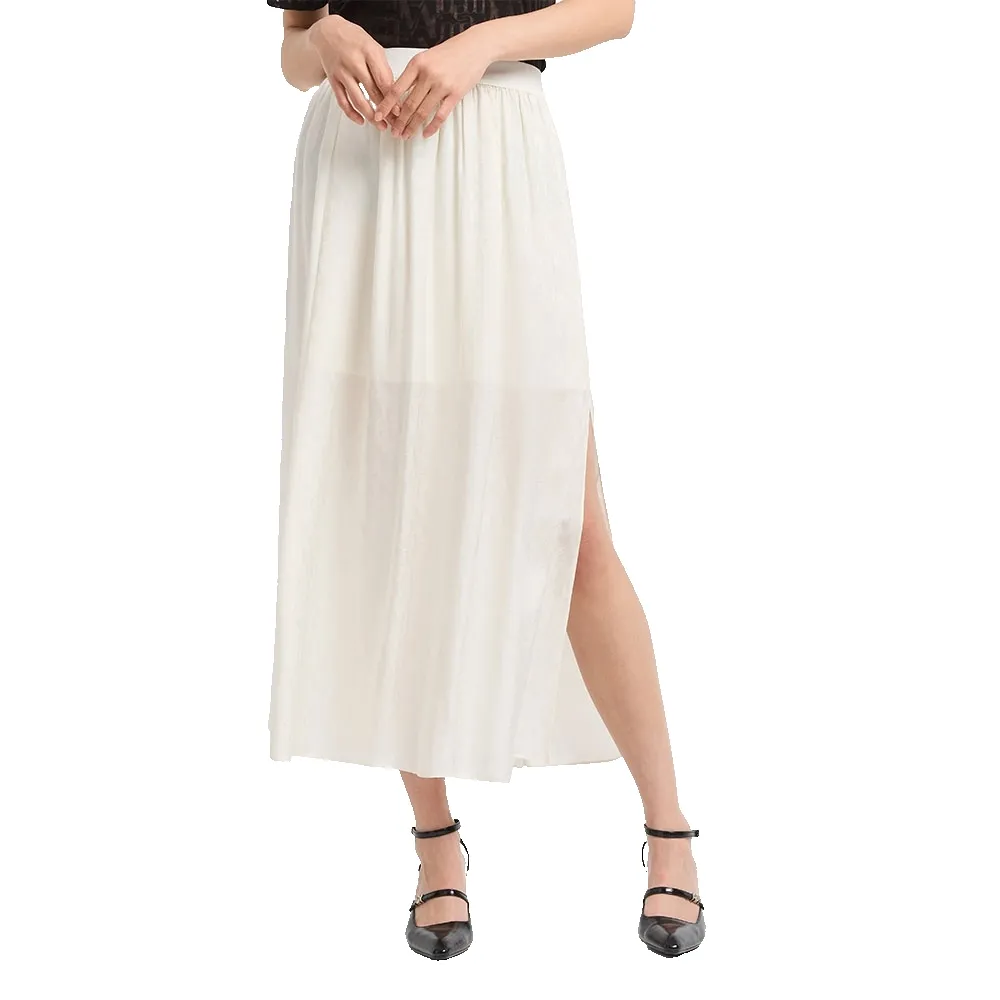 

Юбка Armani Exchange XW000348_AF10842 midi skirt, бежевый