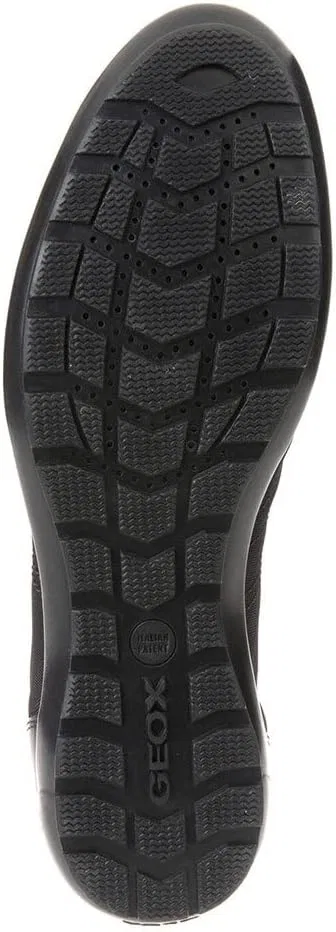 Кроссовки Geox Men's Uomo Symbol Boxfords, Black — фото 3