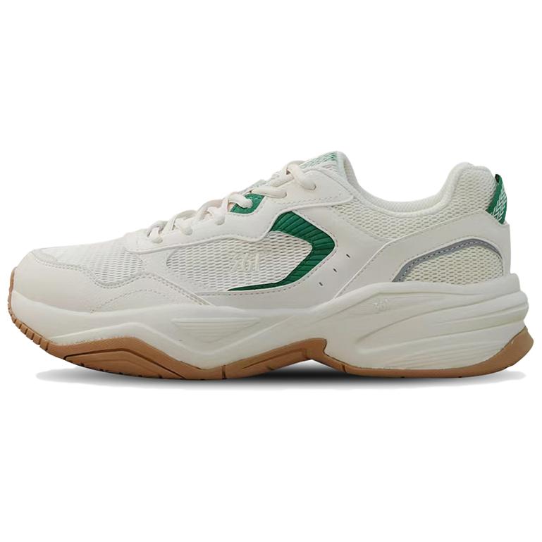 

361° Износостойкие, нескользящие, низкие повседневные туфли, мужские, белые, зеленые