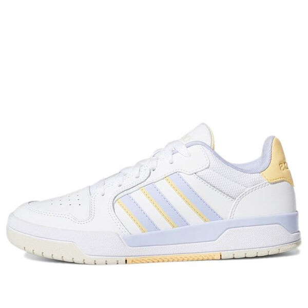 Кроссовки (WMNS) adidas Neo Entrap 'White Yellow Purple', белый