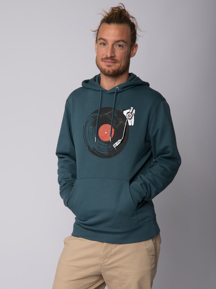 

Толстовка wat Apparel Sweatshirt Schallplatte, цвет Petrol