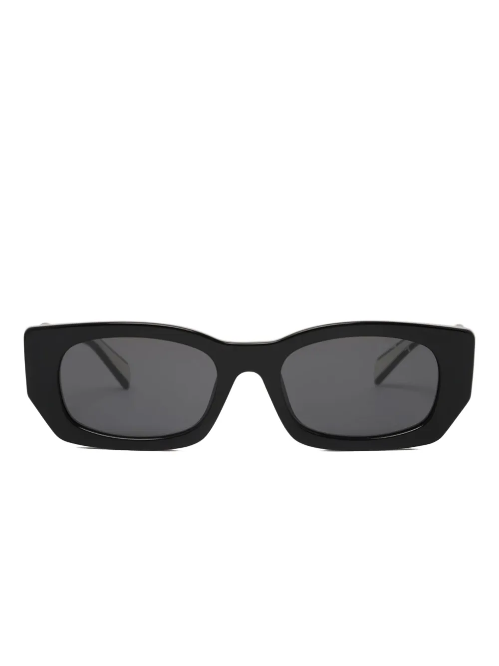 

Солнцезащитные очки в прямоугольной оправе Prada Eyewear, черный