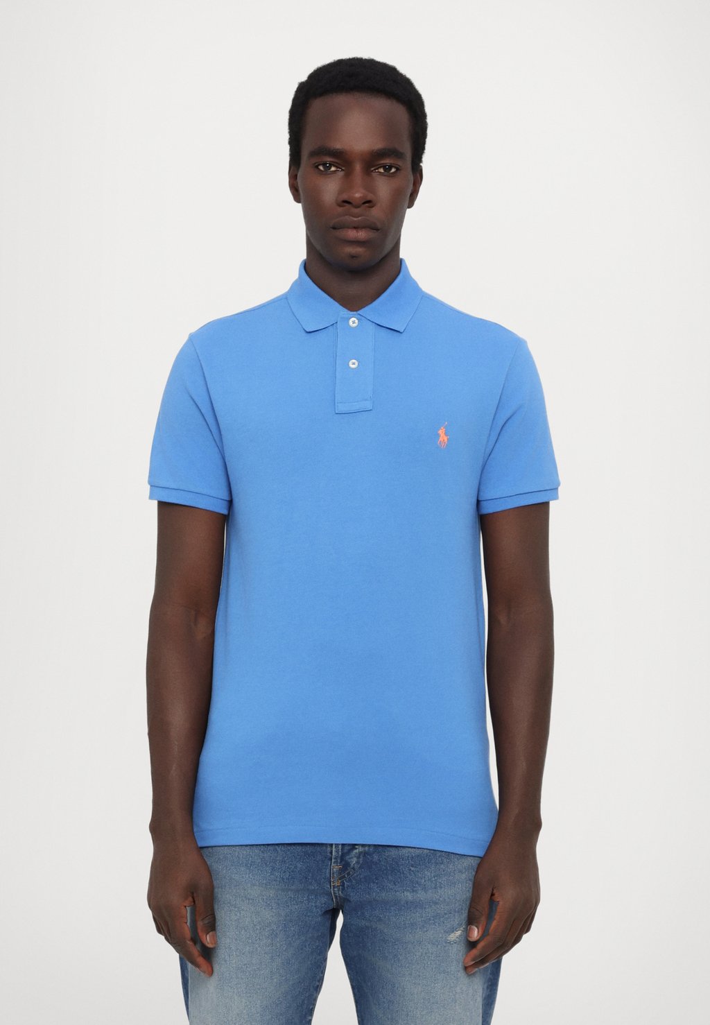 

Поло SHORT SLEEVE Polo Ralph Lauren, синий
