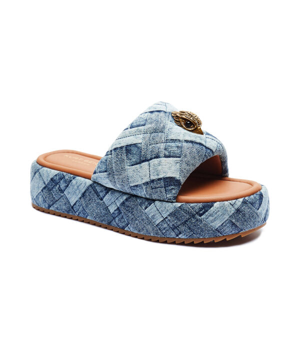 Тапочки Kensington Puff Kurt Geiger, синий
