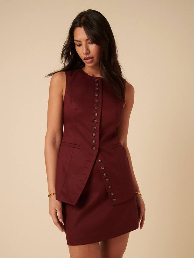 

Имиджен жилет с круглым вырезом Nobody's Child, Brown