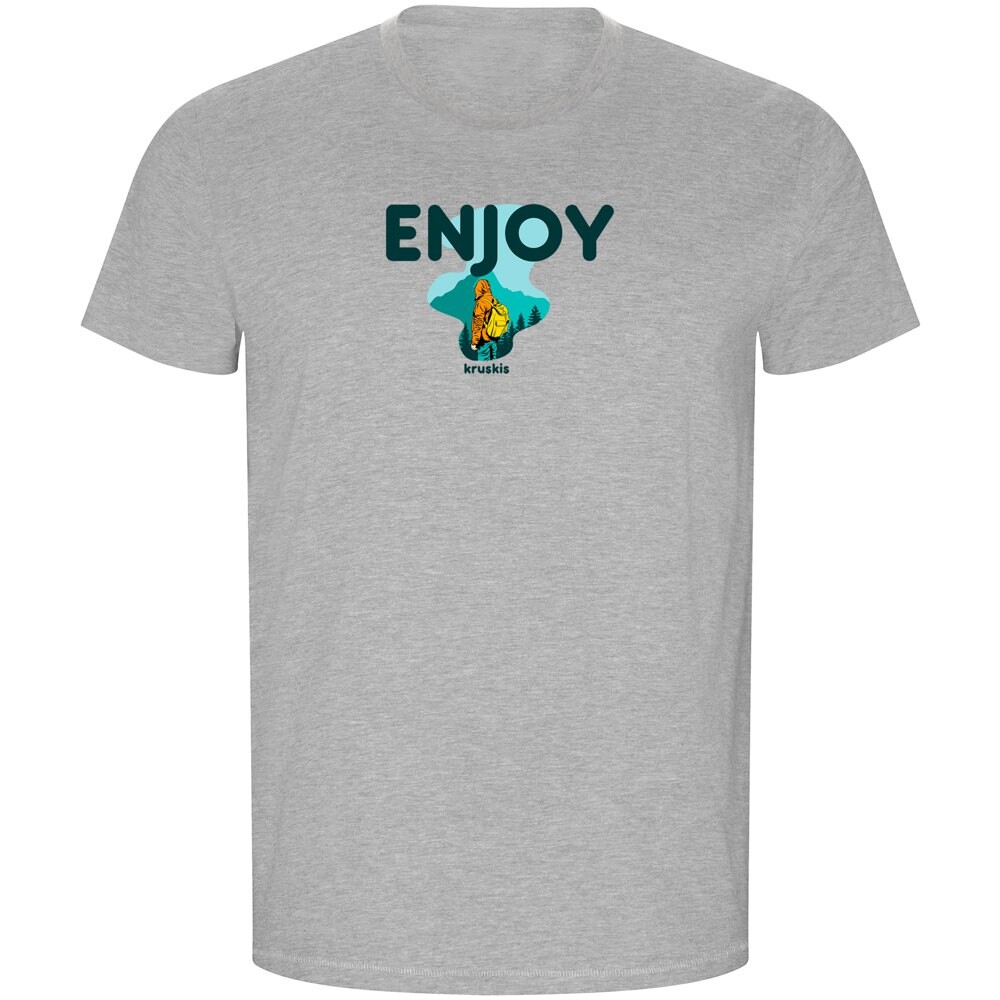 

Футболка с коротким рукавом Kruskis Enjoy ECO, серый