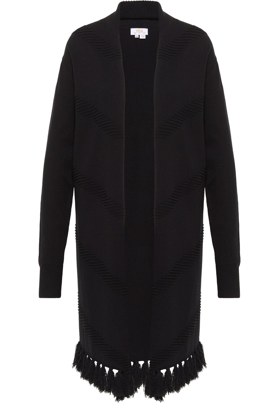 

Вязаный кардиган usha FESTIVAL, черный