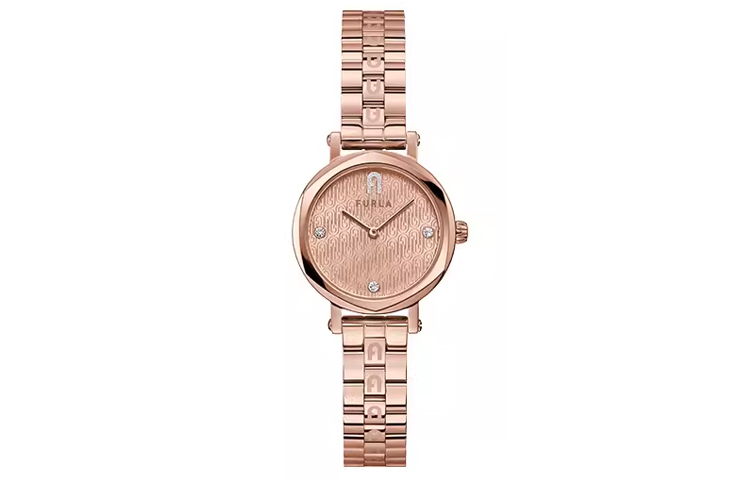 

Furla Часы Wrist Watch Quartz Movement Stainless Steel Watchband 30mm Rose Gold Watch Dial Women's Watch WW00033002L3, Rose Gold Watch Dial