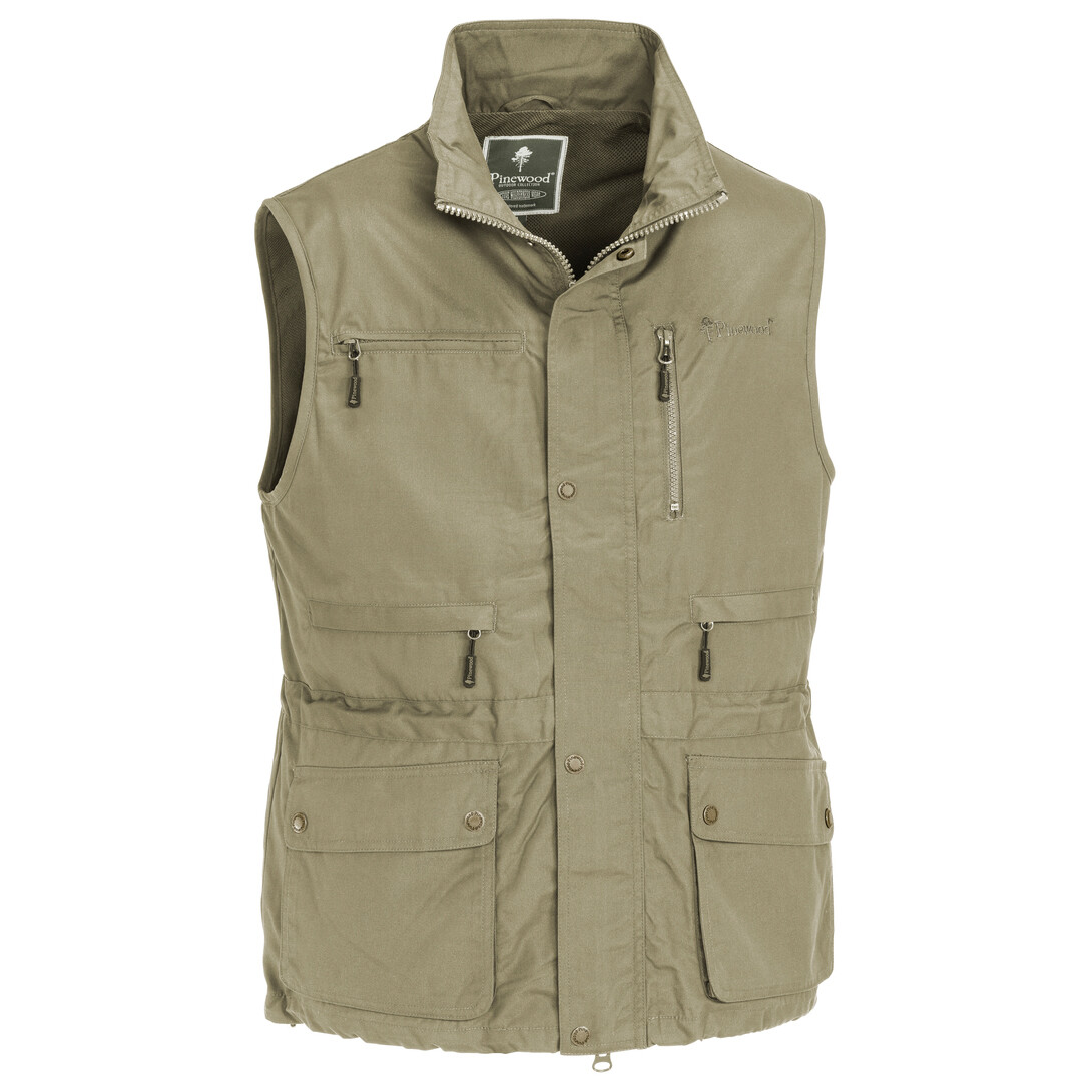 

Жилет из софтшелла Pinewood New Tiveden Weste, цвет Light Khaki