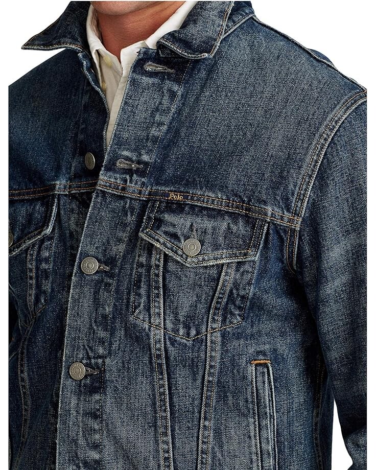 Куртка Polo Ralph Lauren Denim Icon Trucker, цвет Trenton — фото 3