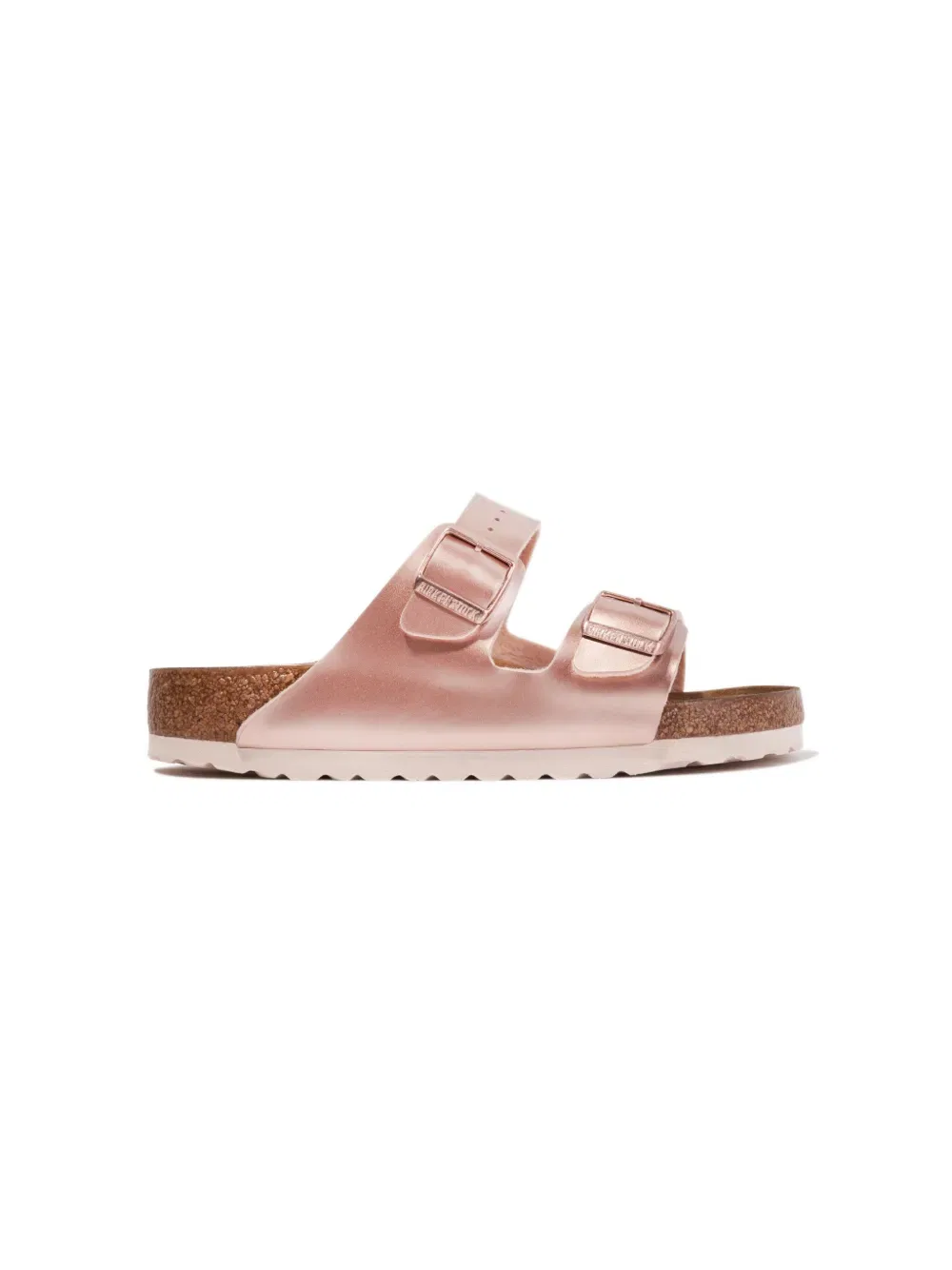 Сандалии Arizona с двойным ремешком Birkenstock Kids, розовый