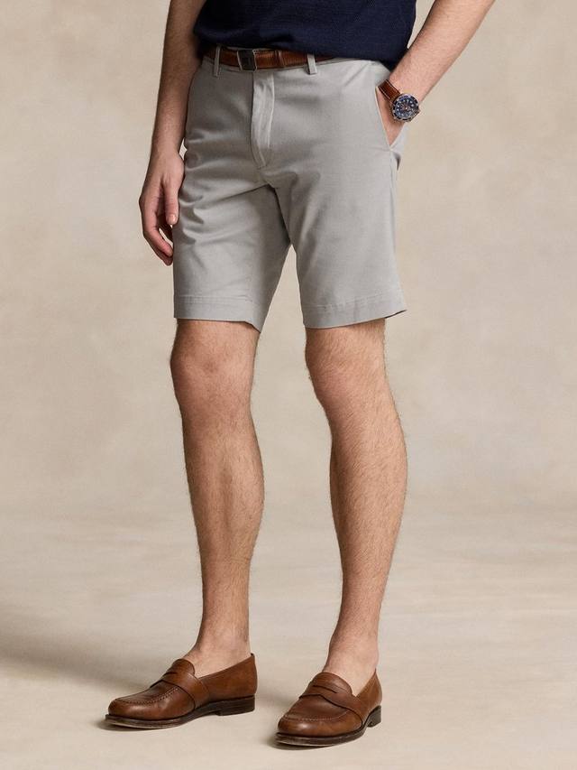 

Шорты-поло с плоским подбородком Ralph Lauren, цвет Soft Grey