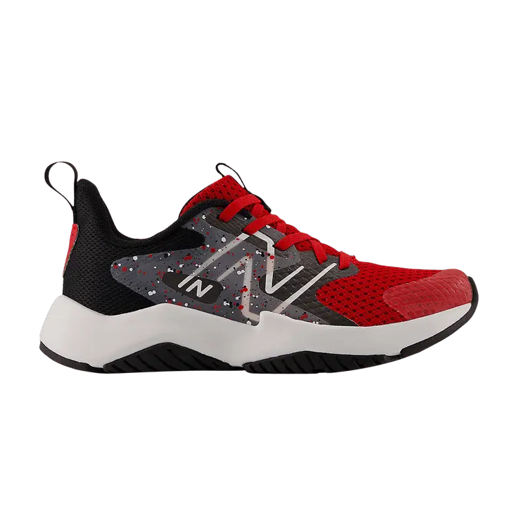 

Кроссовки New Balance Rave Run v2 Little Kid 'Team Red Black Cement', красный