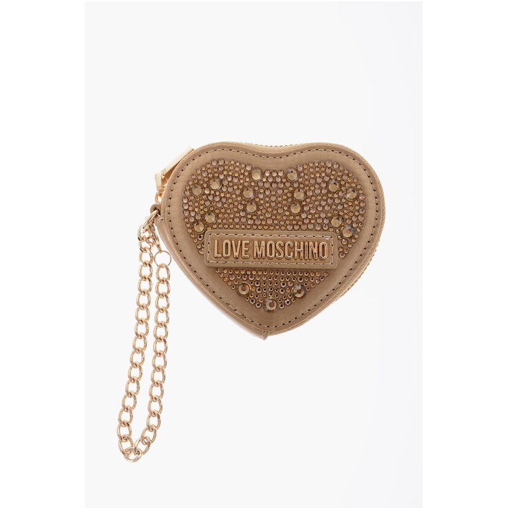 

Золотой кошелек из полиэстера Moschino, Gold