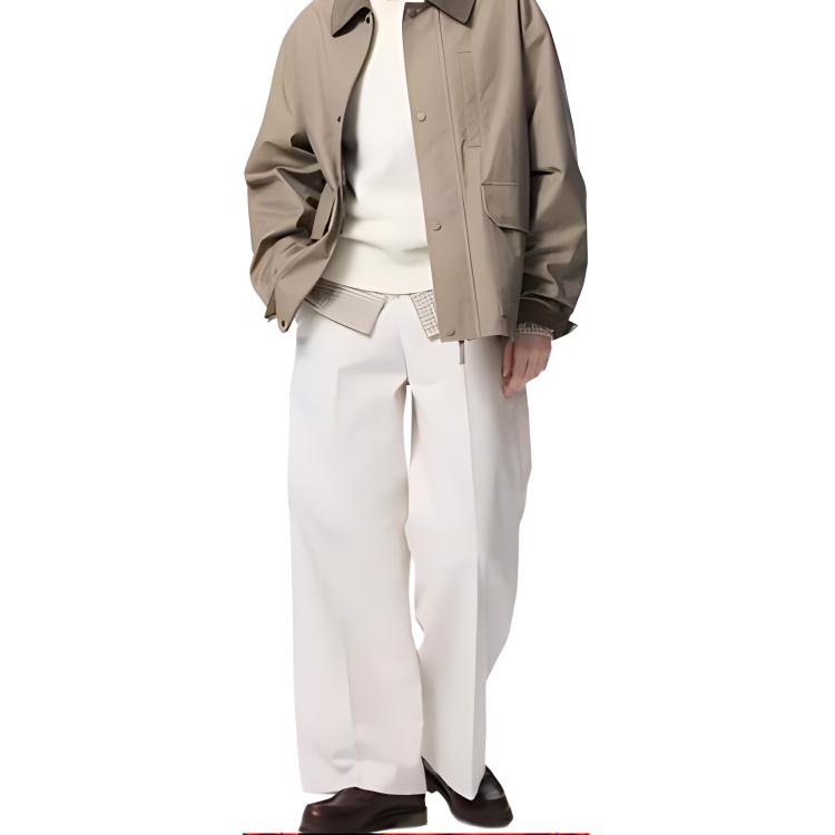 

Женские повседневные брюки UNIQLO, светло-бежевый