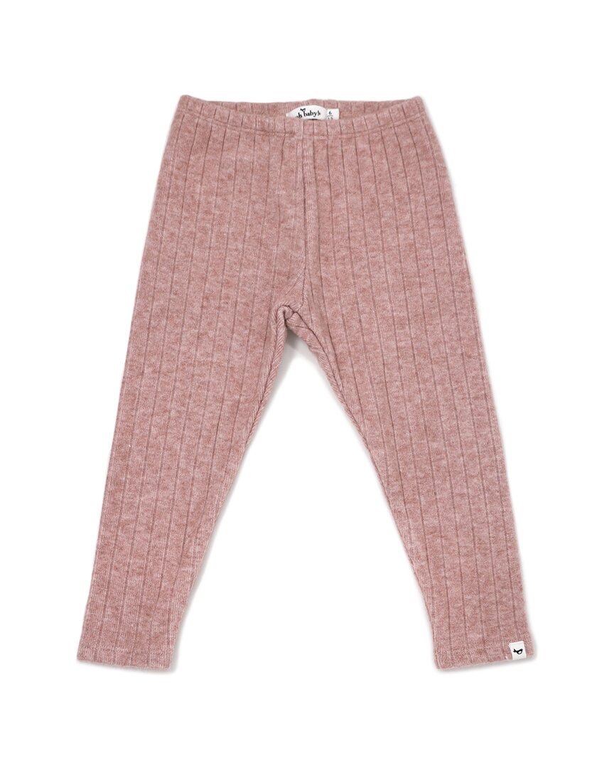 

О детка! Утепленные леггинсы с широкой резинкой Oh baby!, розовый