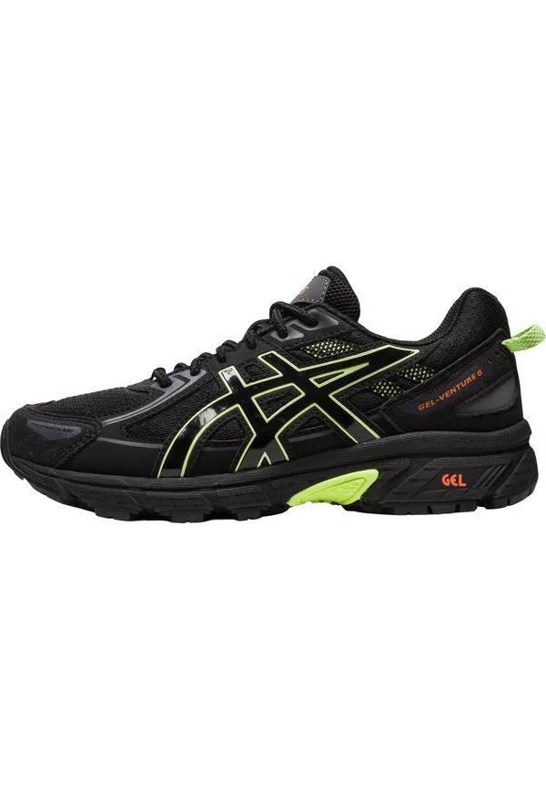Кроссовки gelventure 6 gs Asics Sportstyle, Black Lime Green