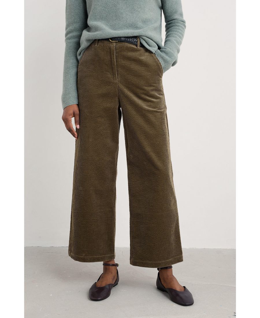 

Женские брюки Асфодель Seasalt Cornwall, Dark seagrass